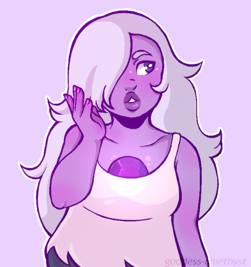 goddess-amethyst:  drawing amethyst is so fun 