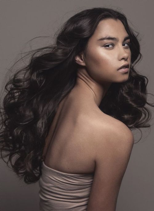 filipinomodel:  Bugarian-Filipina model, Michelle Krumov