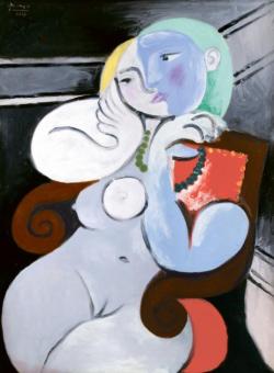 topcat77: Pablo Picasso Nude Woman in a Red