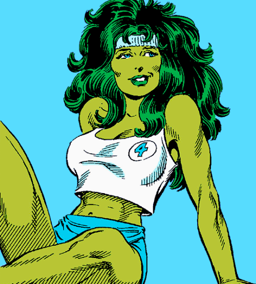 Porn Pics roguegambits: She-Hulk in Fantastic Four