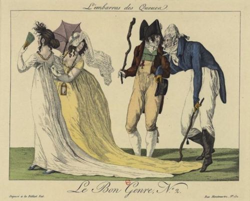 southcarolinadove: allthingsromanticism: Le Bon Genre (1827) Scenes from Parisian Social Life in the