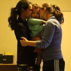 Love-Is-Love-No-H8:  Dailin, Her Girlfriend And Her/Their Little Girl.  Sorry Dailin,