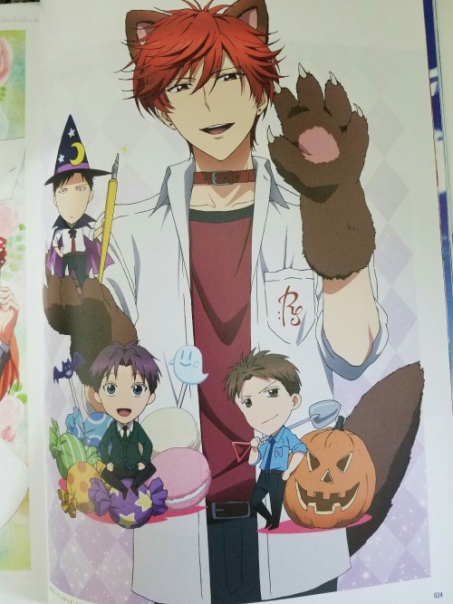 These Halloween snapshots are just off the wall. Mikoshiba&hellip;. just&hellip; too perfect.