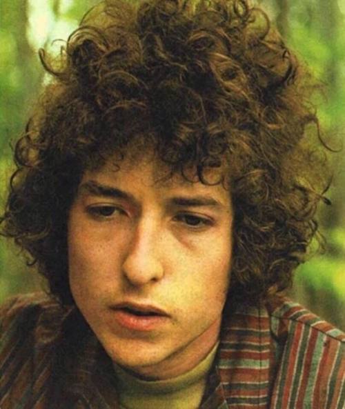 Bob Dylan In The Forest Of Woodstock.July 29th 1966 - Taken By Frank Dandridge.