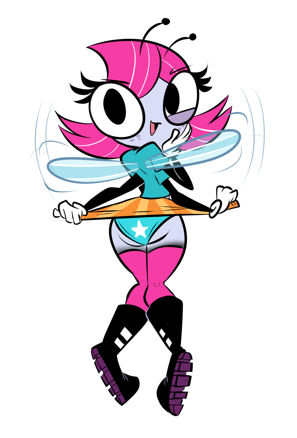 kindahornyart: The lewd on maggie! Haha…. ha. I think I used that one before…