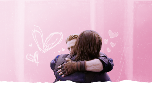 perfectopposite: Steve &amp; Bucky headers + light pink (requested by anonymous)two headers, 700