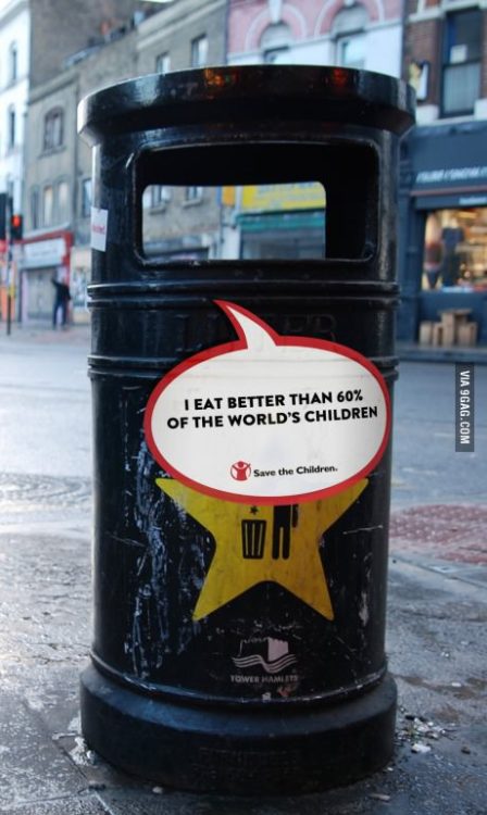 welele:  “Como mejor que el 60% de los niños del mundo” Cuando la publicidad es buena.