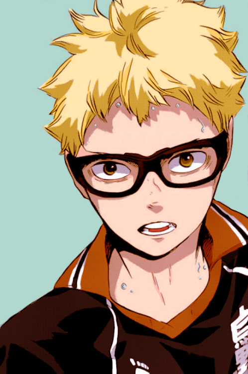 elliej-95:  Get to know me // Male characters [4/10] Tsukishima KeiIt’s just a club, you know. Why are you all putting in so much effort? All that hard work will only make you suffer later 