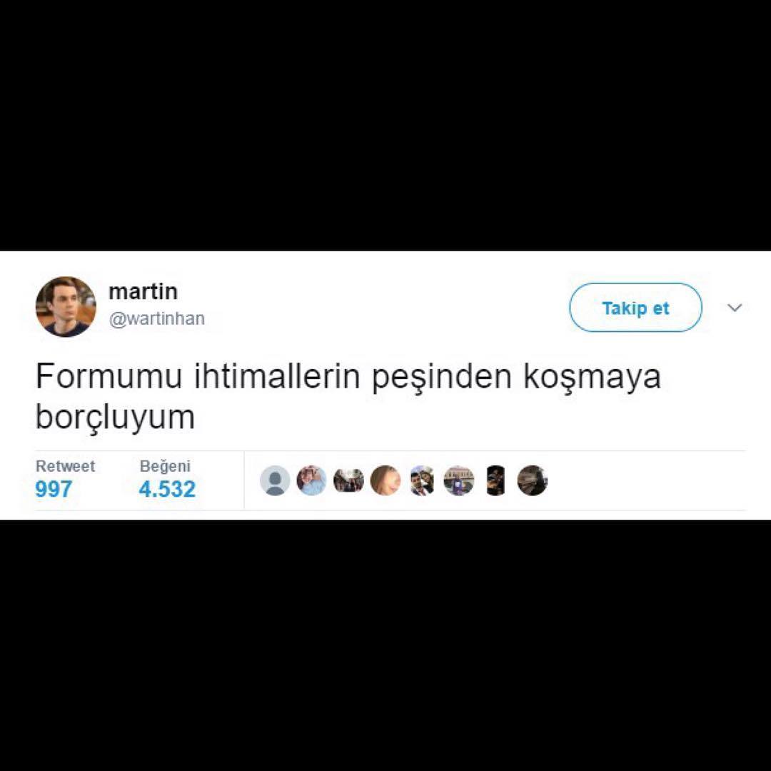 Formumu ihtimallerin...