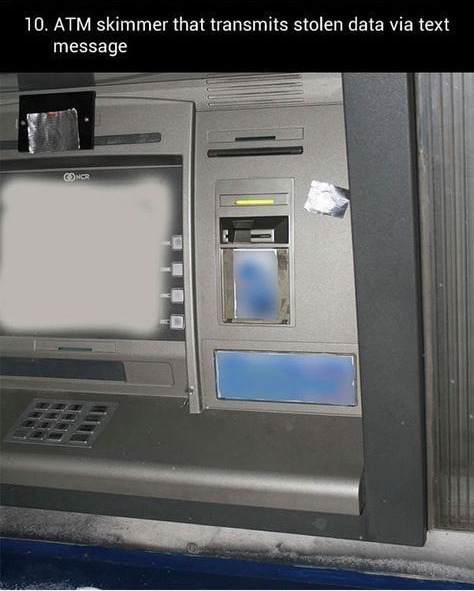 quinn-vica: catchymemes:   A side note, don’t use your bank card at the gas pump. More often than you want to consider the INSIDE of those machines have been compromised in a way the user cannot verify.Often this is with bluetooth enabled skimmers placed