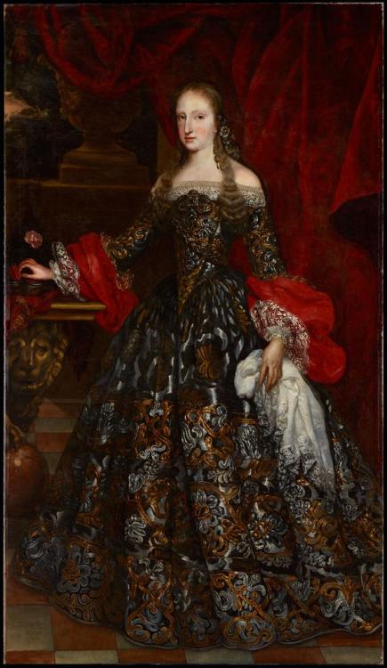 Mariana of Neuburg, Queen of Spain, from 1689 to 1700 by Claudio Coello; undated most likely late 17