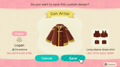 Hey guys I made a bunch of Borderlands inspired designs in Animal Crossing: New Horizons. My creator