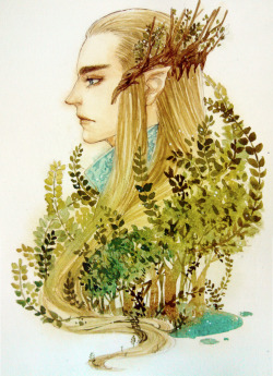 thrandizzle:  Thranduil by 峪.