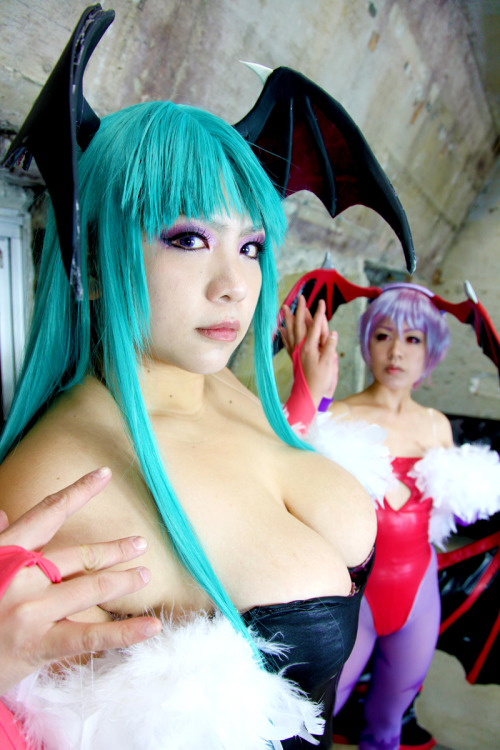 Sex Darkstalkers - Morrigan & Lilith (Chouzuki pictures
