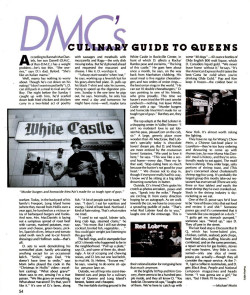 DMC’S Culinary Guide To Queens (1988)