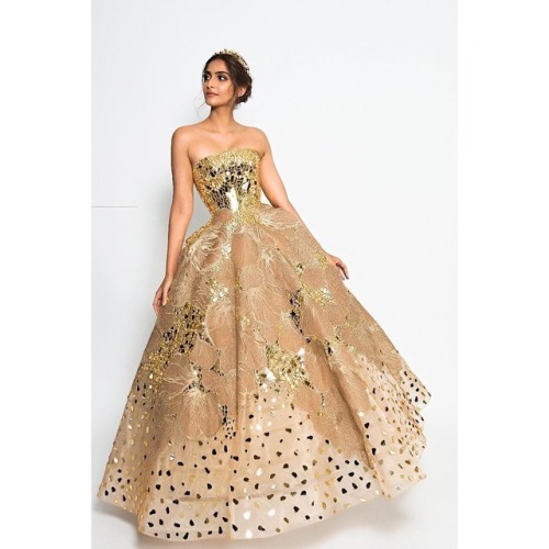 SONAM KAPOOR wearing ATELIER ZUHRA