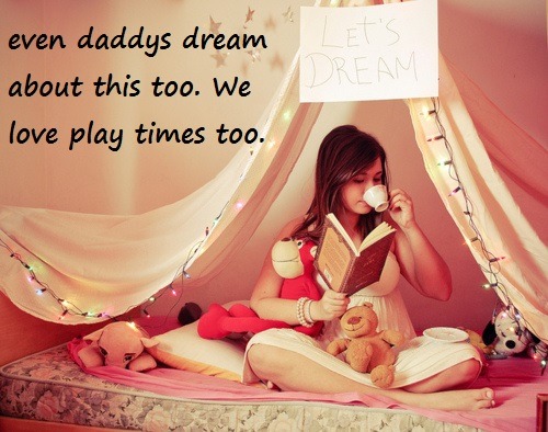 I'm his, and he is my Daddy.