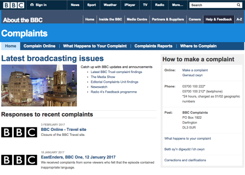 Hey guys, remember that time when the BBC publicly responded to viewer complaints about ‘inappropria