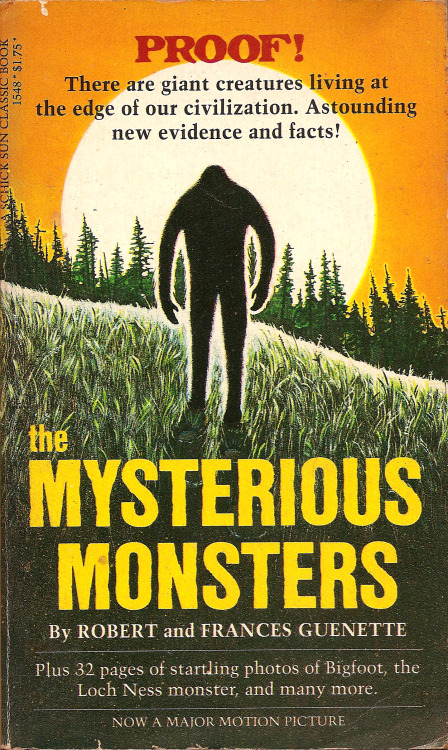 box-o-paperbacks:The Mysterious Monsters, 1975