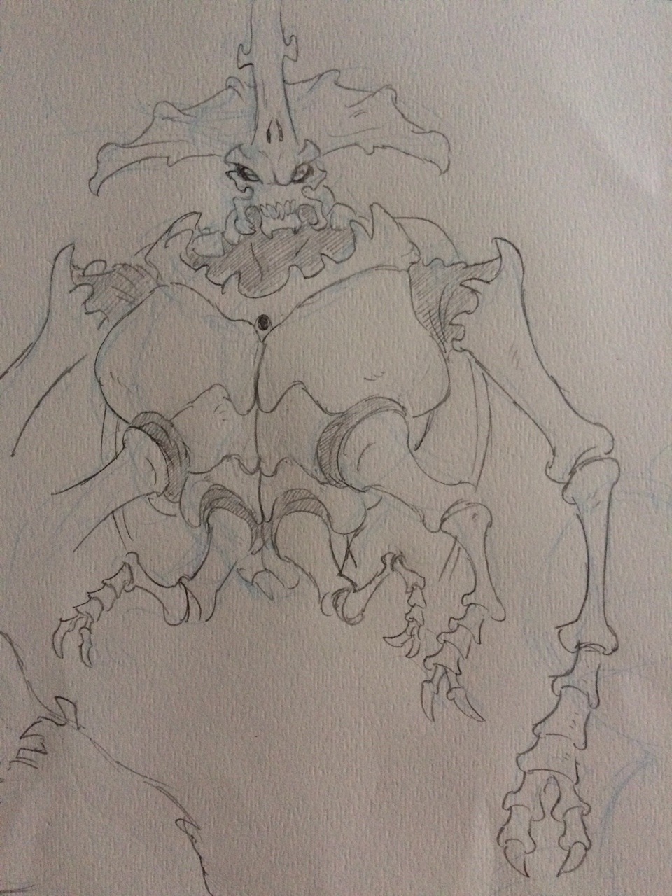 Sketches. Getting a better rhythm going.