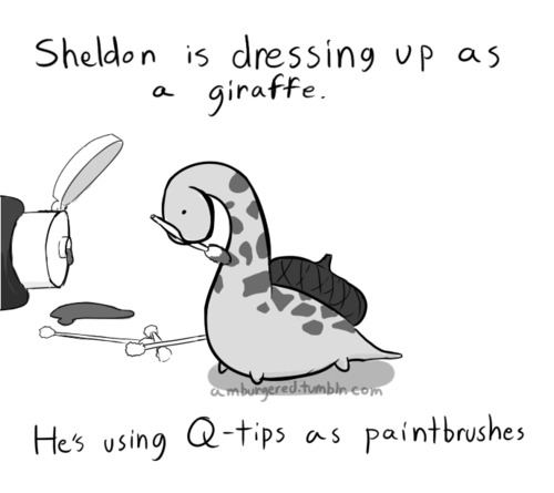 littlealpacacutie:  theperfectblogforlittles:  Reposting because I love Sheldon.  Sheldon! 