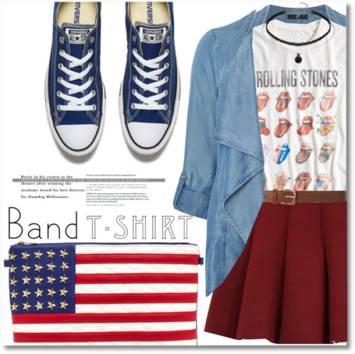 I'm With The Band By Dazedandconfused Featuring A Brown Belt Liked On Polyvore