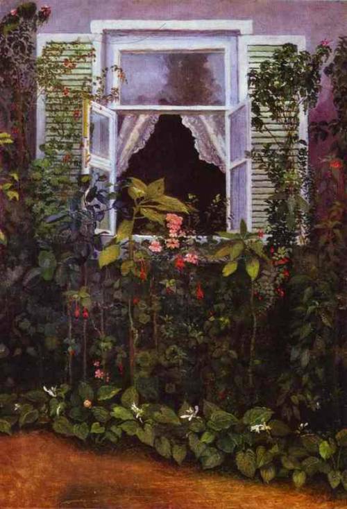 Window  -  Victor Borisov-Musatov  1886Russian painter  1870-1905Post-impressionism The Tretyakov Ga
