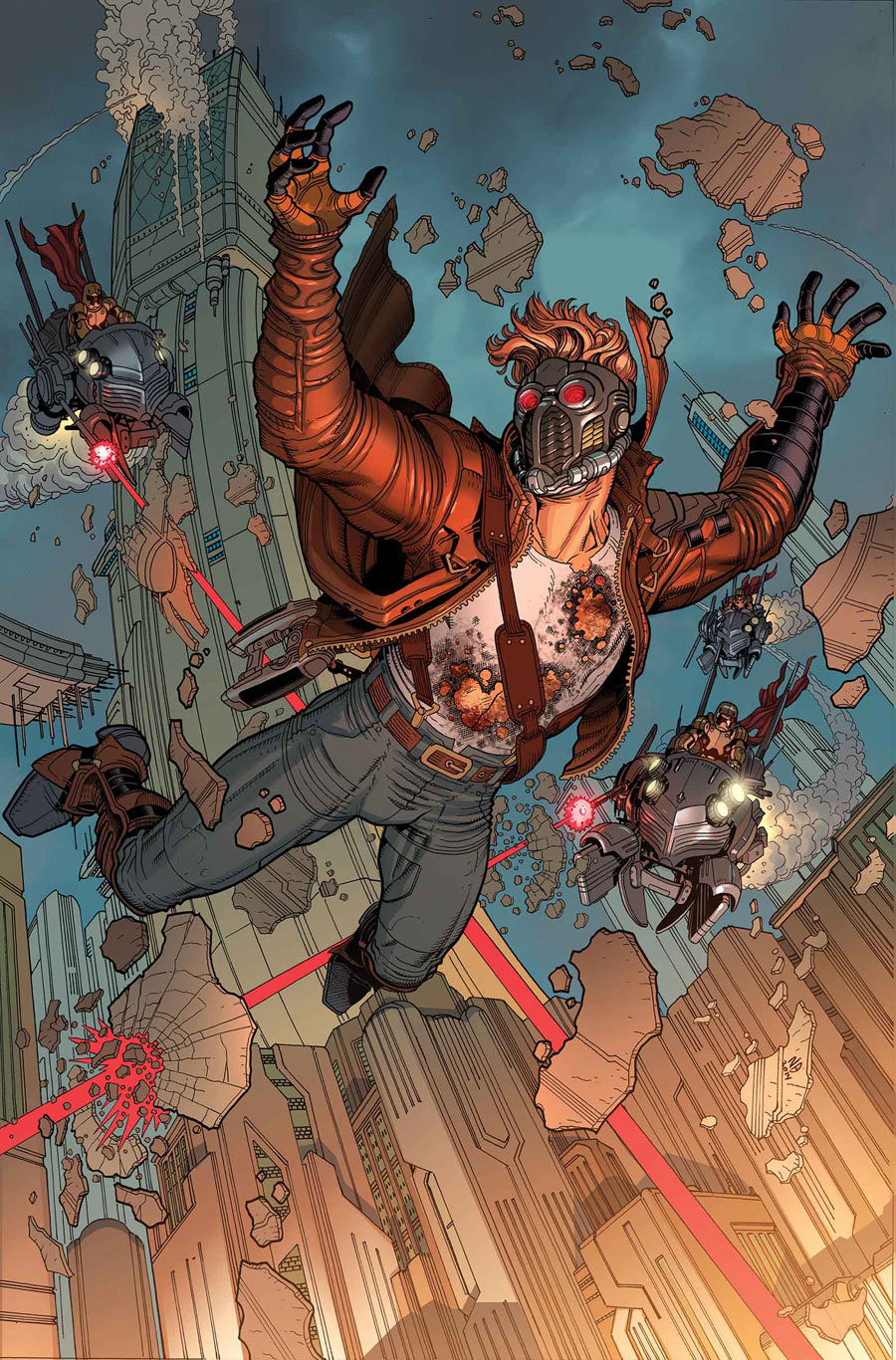 westcoastavengers:  Starlord by Nick Bradshaw