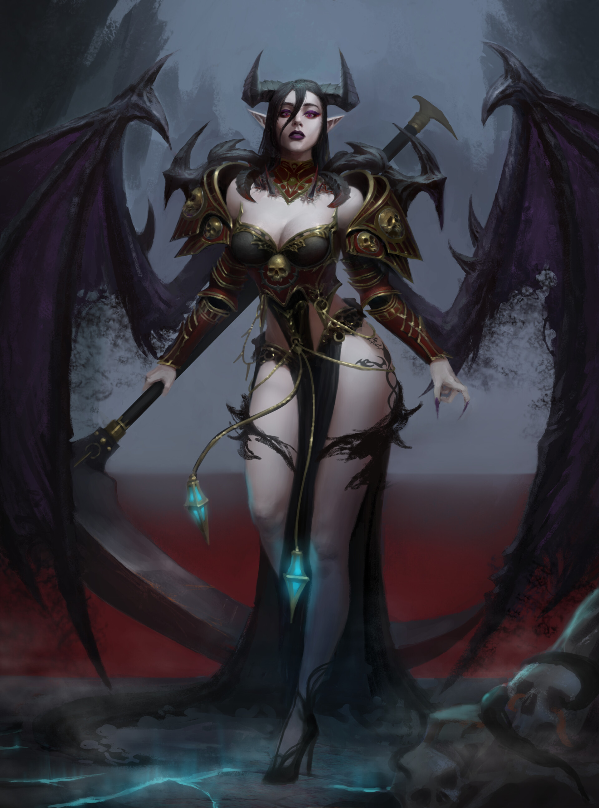 naughtyhalloweenart:Soulflayer by Yoon Seseon