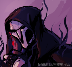 interstellarmachine: Doodle of Reaper and