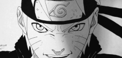 the-hidden-will:  DRAWING of naruto uzumaki