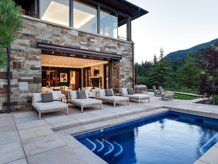 homeadverts:  Red Mountain Masterpiece located at the top of Red Mountain Ranch. Aspen,