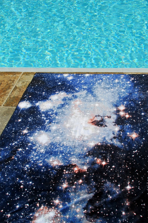 itscolossal:  Nebula Rugs and Towels by Schönstaub