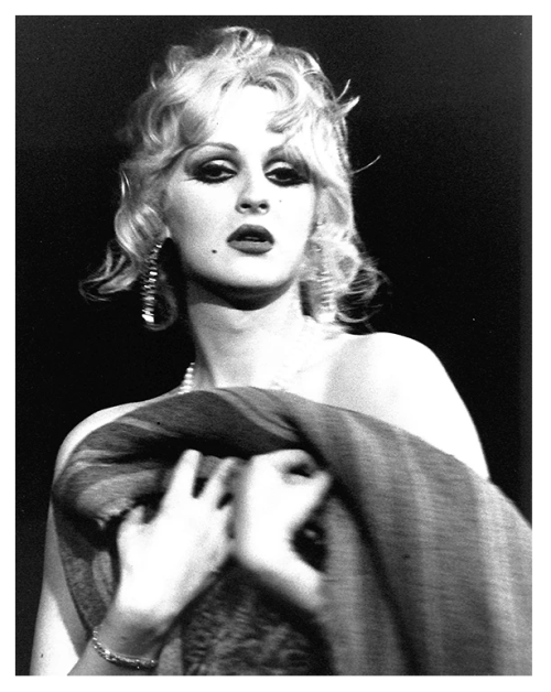 robertdarling:Candy Darling in “Vain Victory”, NYC 1971Photo: Bob Gruen