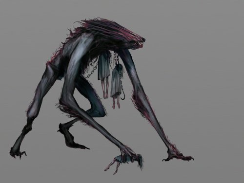 orifice-torture:  werewolf-snatcher by iain-matthiae