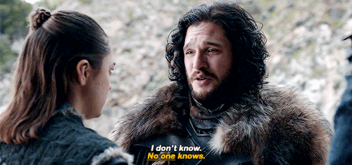 robbstark:Arya and her final goodbye to her siblings