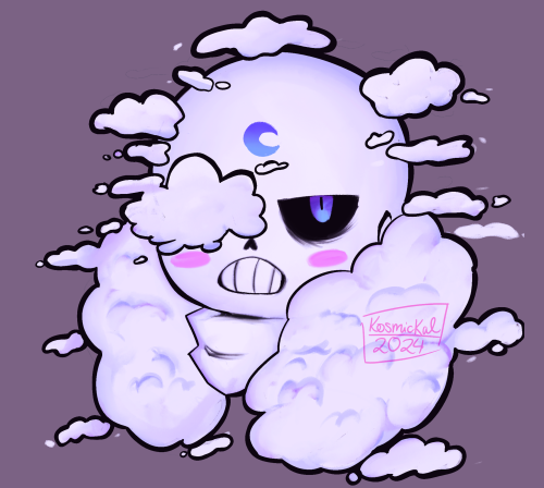Nightmare But He’s A Cloud Or Something Idk