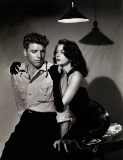 ladybegood: Ava Gardner and Burt Lancaster photographed by Ray Jones for The Killers (1946)