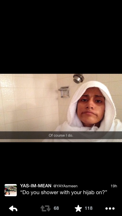 maleeshda3wa: yayasmeen: I think my selfie problem is getting out of hand.. This deserves at least a