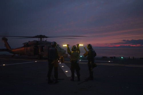 Ready to fight at night&hellip;. PHILIPPINE SEA (October 19, 2020) &ndash; As another tropic