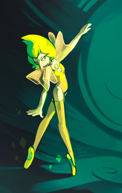 galahawk:  I love Yellow Pearl I love her so much I loved her ever since I first heard her snotty perfect voice so I wanted to paint her. &lt;3 