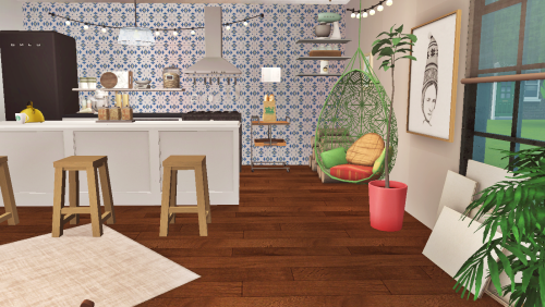 Did a little bit of building/decorating! Lofty kind of style I guess?