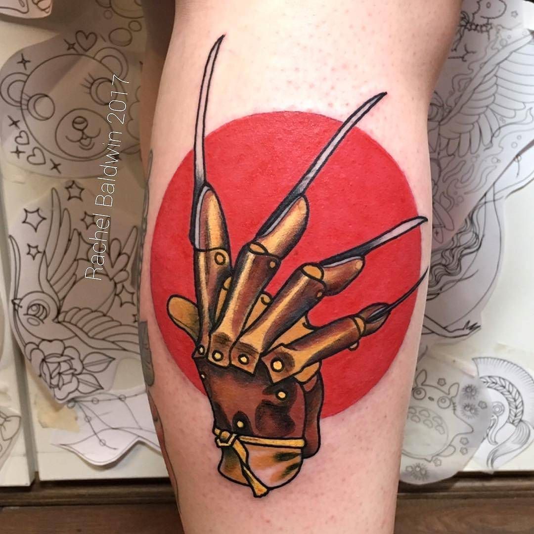 Tattoo Snob • Freddy Krueger Glove tattoo by...