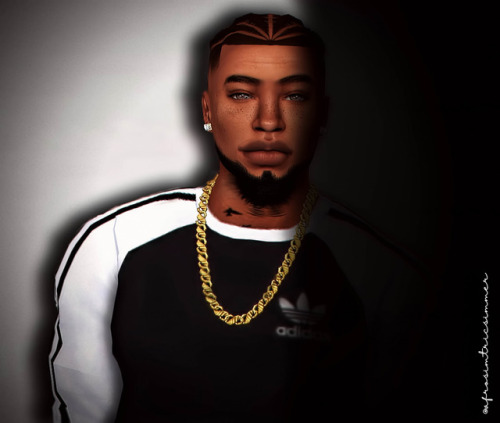 afrosimtricsimmer: Markus Landry  Excuse the edit…but this was my first male sim I ever 