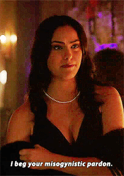 nessa007:  #veronica lodge has no time for men and their shit