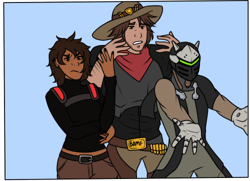 shenanigans with reyes and the blackwatch brats ft. @genjid // insp.