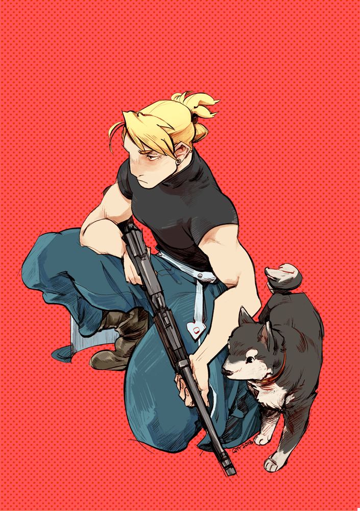 qtt-art:  Coloured and fixed up versions of my previous FMA:B sketches that I’ll