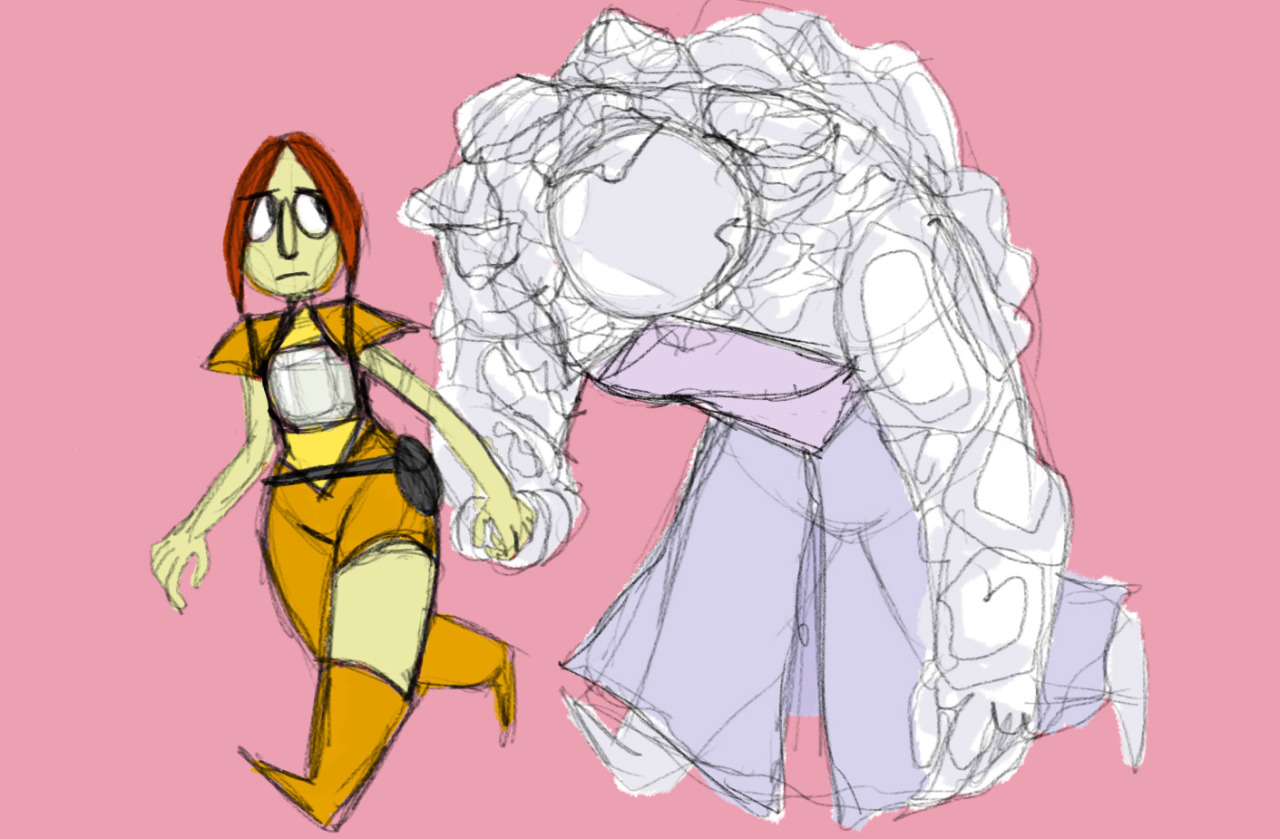 OK so I caved in to my brain and made gem ocs because why? I have no idea but they