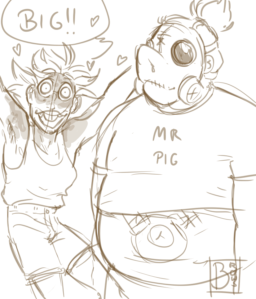 browsdraws:  did i tell y’all about my favourite junkrat ships 