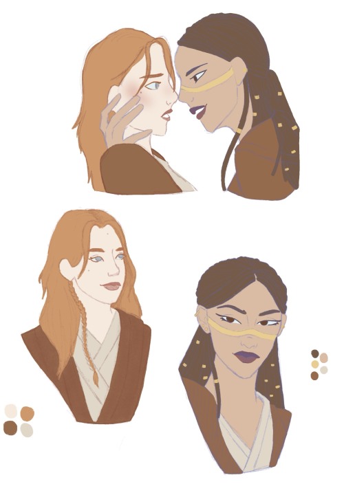 Quick Concept For Two Padawns, Heavily Inspired By Obi-wan And Quinlan. Not Sure If I Should Finish This